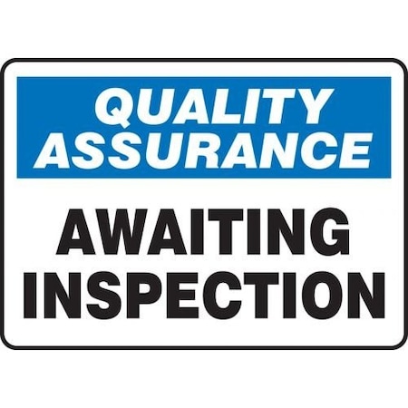 QUALITY ASSURANCE Safety Sign MQTL932VA